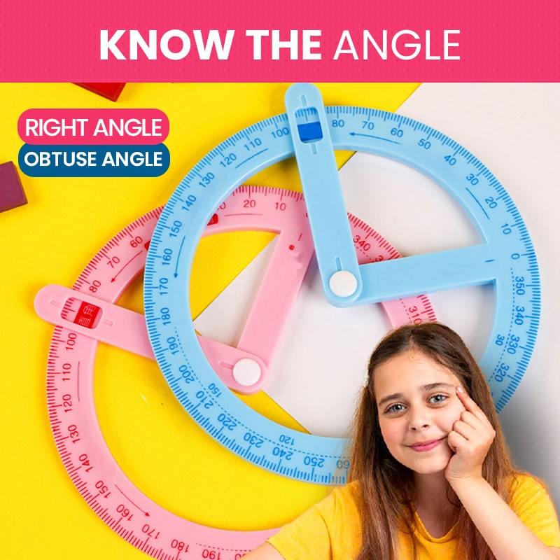 Movable Protractor for Students