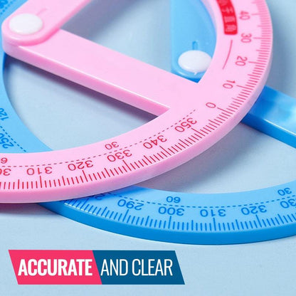 Movable Protractor for Students