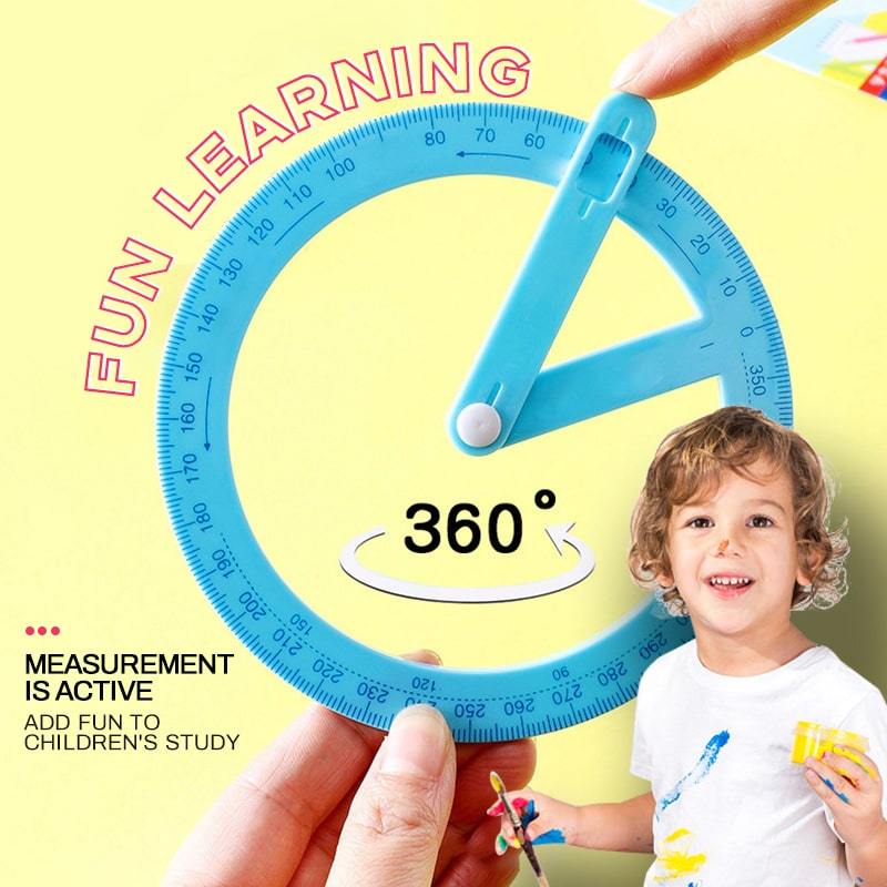 Movable Protractor for Students