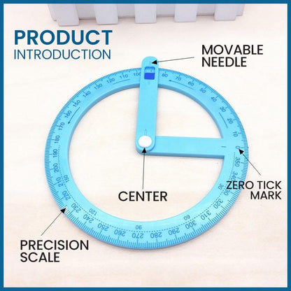 Movable Protractor for Students