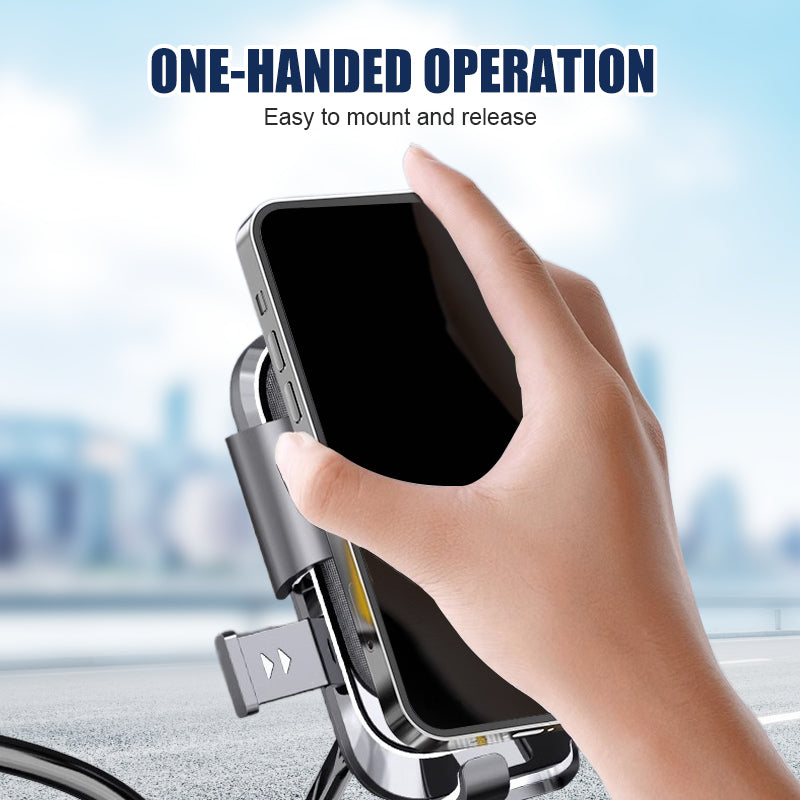 Anti-Shake Motorcycle and Bicycle Phone Holder
