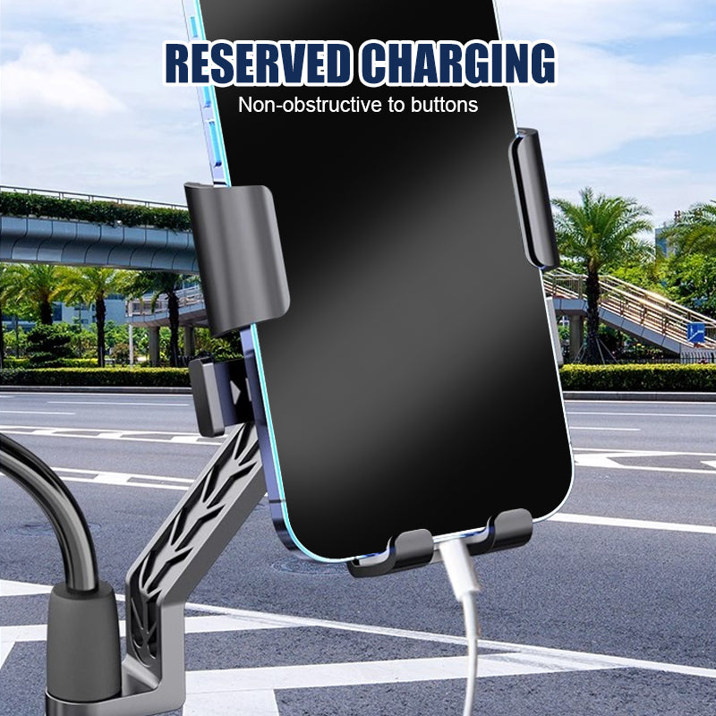 Anti-Shake Motorcycle and Bicycle Phone Holder