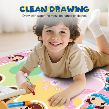 80x60cm Mess-Free Water Doodle Mat Toddler Toy