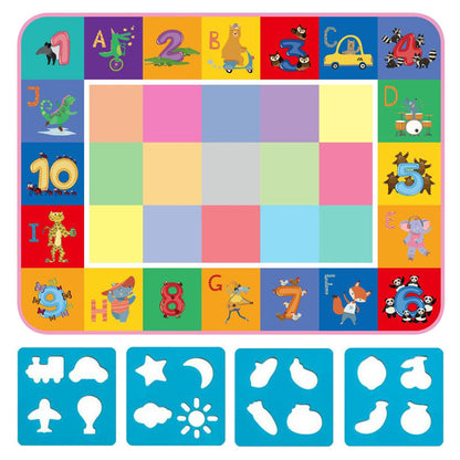80x60cm Mess-Free Water Doodle Mat Toddler Toy