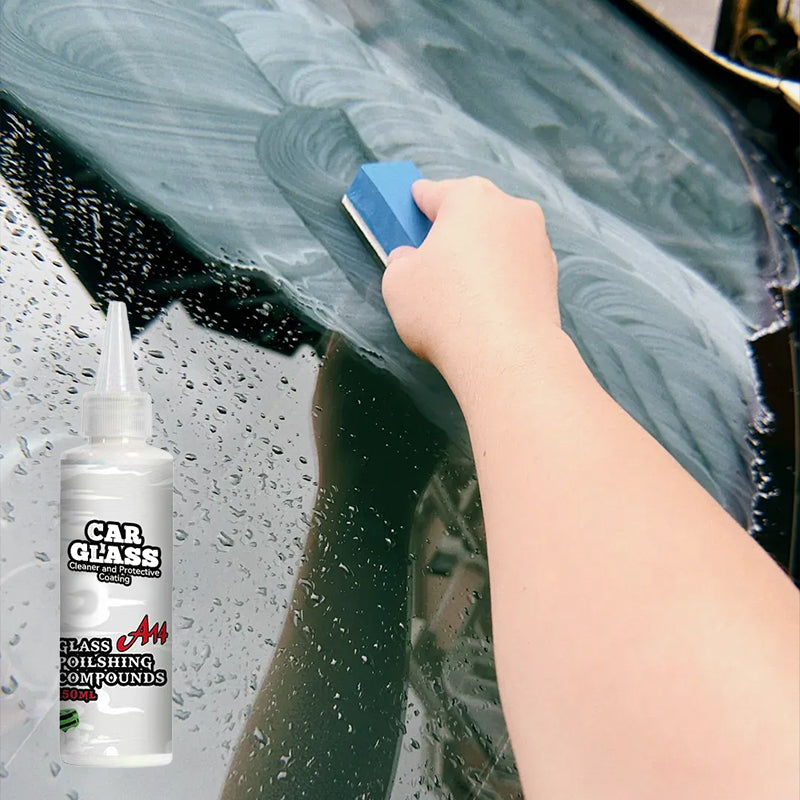 🚗 BUY 1 GET 1 FREE! ✨ Car Glass Cleaner & Protective Coating - Repels Water, Prevents Fog & Dirt Build-Up, Enh Visibility in All Weather Conditions ☔🔍