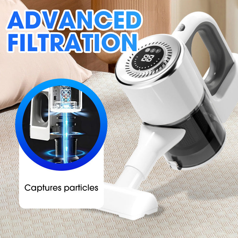 🔥Hot Sale 50% OFF🍃3 in 1 Powerful Cordless & Rechargeable Handheld Vacuum Cleaner with Anti-mite Function