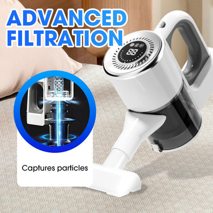 🔥Hot Sale 50% OFF🍃3 in 1 Powerful Cordless & Rechargeable Handheld Vacuum Cleaner with Anti-mite Function