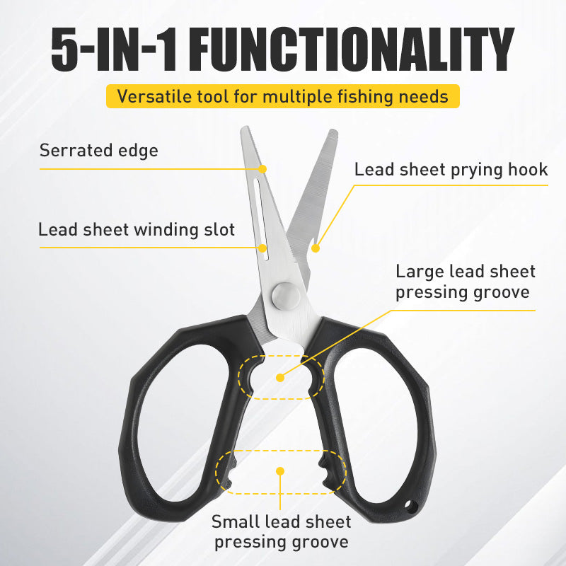 🔥Multi-Function Fishing Scissors - Last Day Buy 1 Get 1 Free🎁
