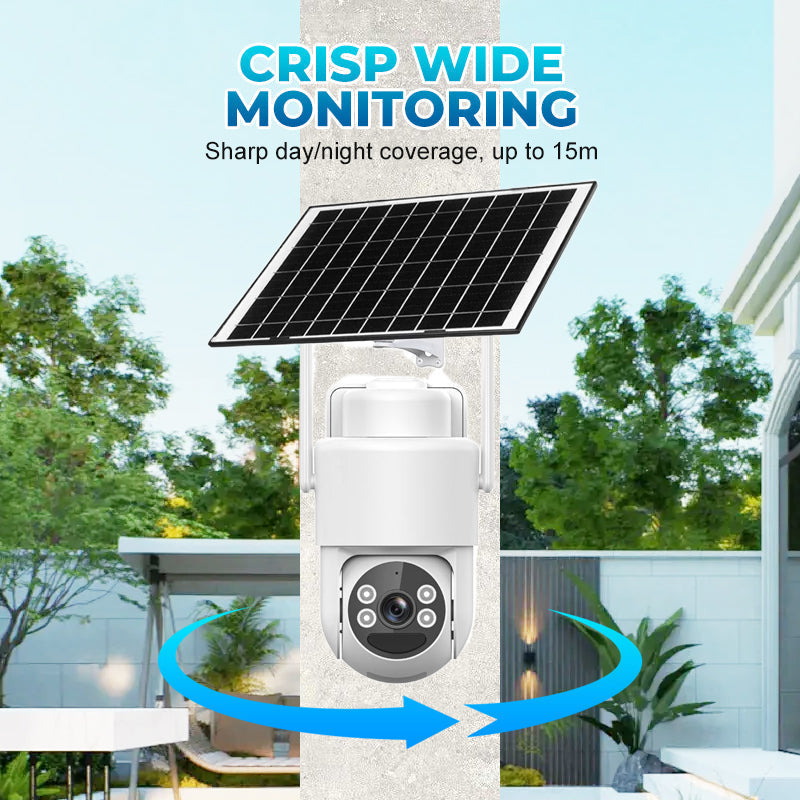 📦50%OFF|Solar-Power Wireless Security Camera Set with Alarm