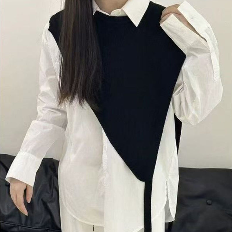 Women's Stylish Triangle Knitted Shawl