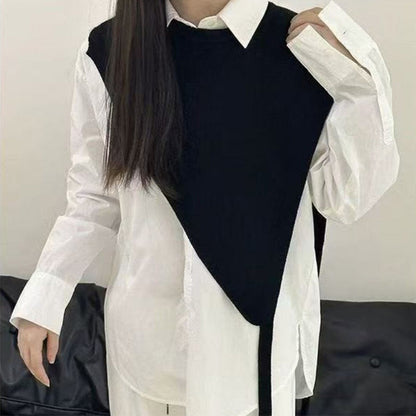 Women's Stylish Triangle Knitted Shawl