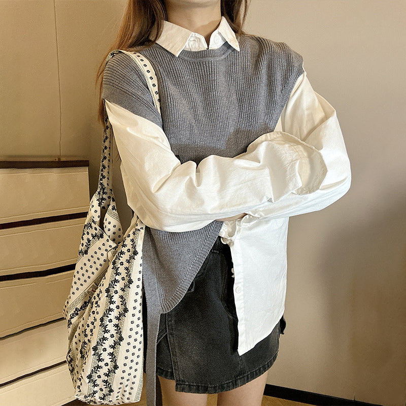 Women's Stylish Triangle Knitted Shawl