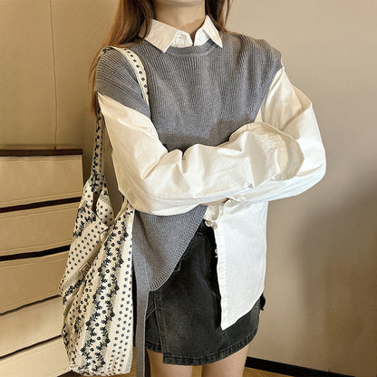 Women's Stylish Triangle Knitted Shawl