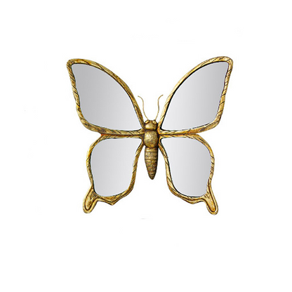 Vintage Mirror Butterfly & Dragonfly Wall Decor