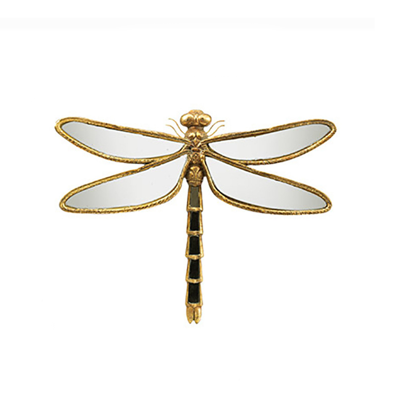 Vintage Mirror Butterfly & Dragonfly Wall Decor