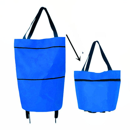 🛢️ 2026 Sale — Over 31,000 Sold! 2-in-1 Foldable Shopping Cart