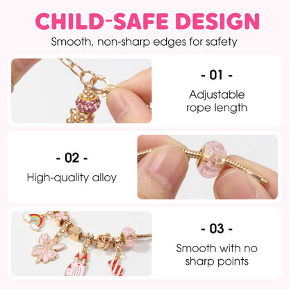 Creative Charm Bracelet Craft Kit for Kids