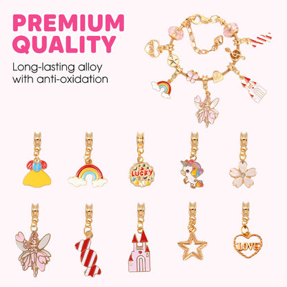 Creative Charm Bracelet Craft Kit for Kids