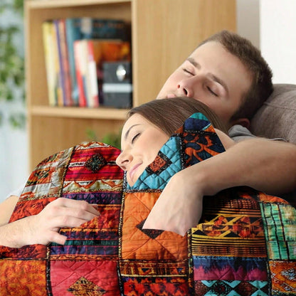 ⏳🔥LIMITED-TIME 50% OFF! ⏰🐱🎄 Vintage Cat Pattern Flannel Blanket – Cozy & Comfortable ✨