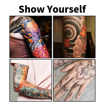 10-Color Temporary Tattoo Markers Set