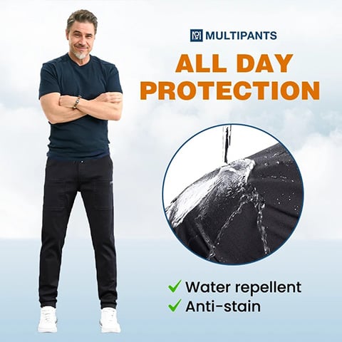 👖 50% OFF NOW ! 🎁MultiPants – High Stretch Multi-pocket Durable Cargo Pants1