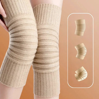 Soft Knitted Knee Warmers with a Touch of Wool – Cozy Warmth, Soft Stretch & All-Day Comfort