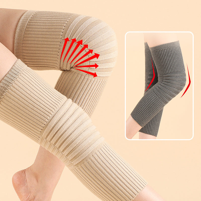 Soft Knitted Knee Warmers with a Touch of Wool – Cozy Warmth, Soft Stretch & All-Day Comfort