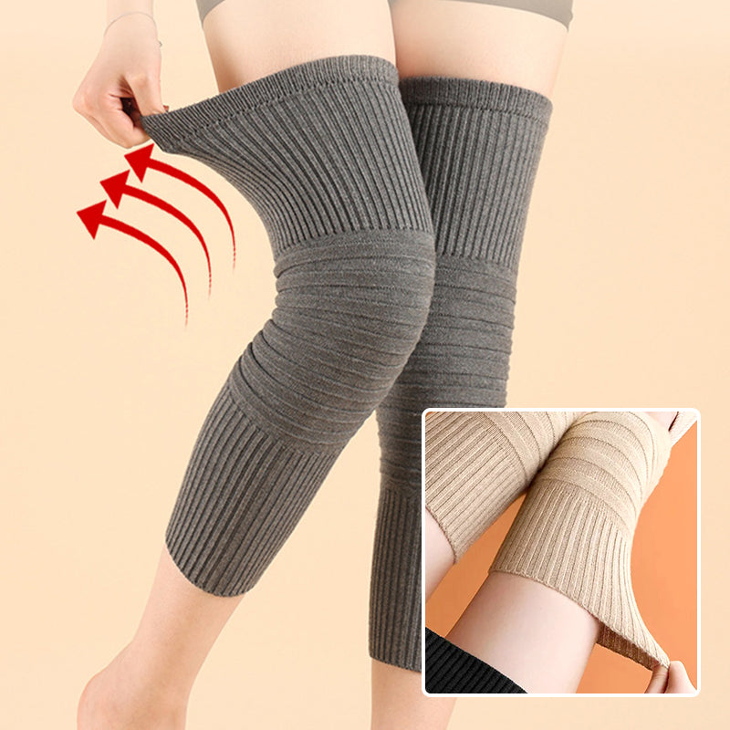 Soft Knitted Knee Warmers with a Touch of Wool – Cozy Warmth, Soft Stretch & All-Day Comfort
