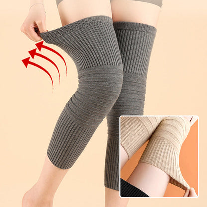 Soft Knitted Knee Warmers with a Touch of Wool – Cozy Warmth, Soft Stretch & All-Day Comfort