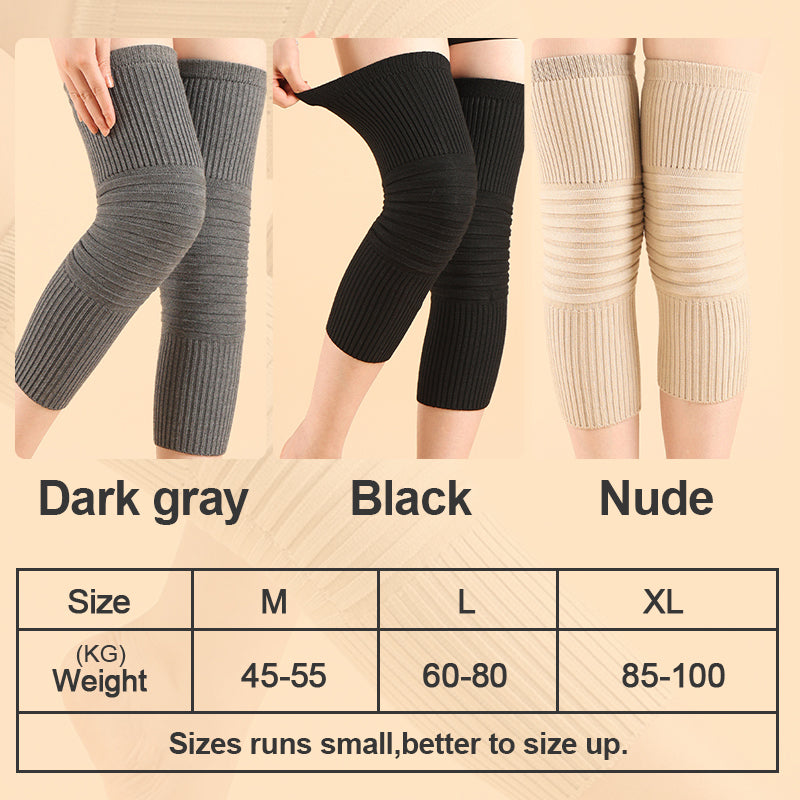 Soft Knitted Knee Warmers with a Touch of Wool – Cozy Warmth, Soft Stretch & All-Day Comfort