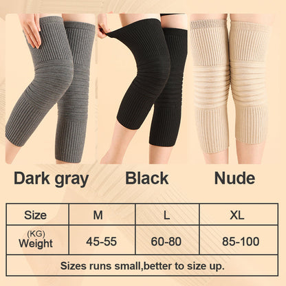 Soft Knitted Knee Warmers with a Touch of Wool – Cozy Warmth, Soft Stretch & All-Day Comfort