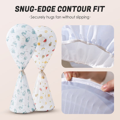 360° Full Coverage Floor Fan Dust Cover