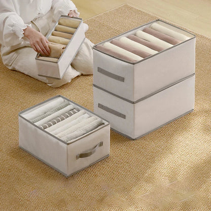 👕 Save 50%! 🗄️ Wardrobe Clothes Organizer – Upgraded & space-saving ✨