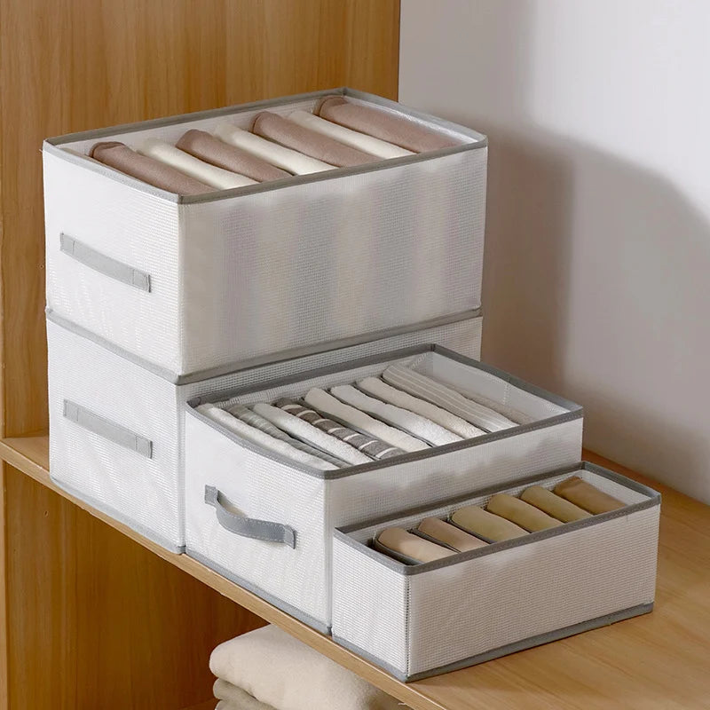 👕 Save 50%! 🗄️ Wardrobe Clothes Organizer – Upgraded & space-saving ✨