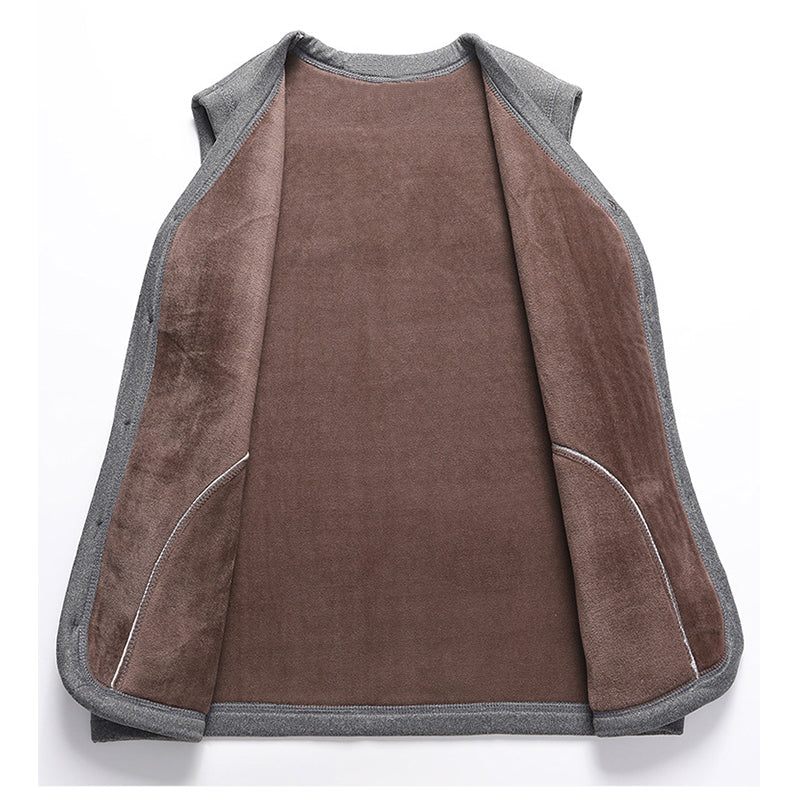 [warm gift] Men’s Winter Fleece Padded Insulation Vest