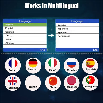 🔧✨Professional OBD2 diagnostic tool: accurate and fast analysis, compatible with most vehicles 🚗📱