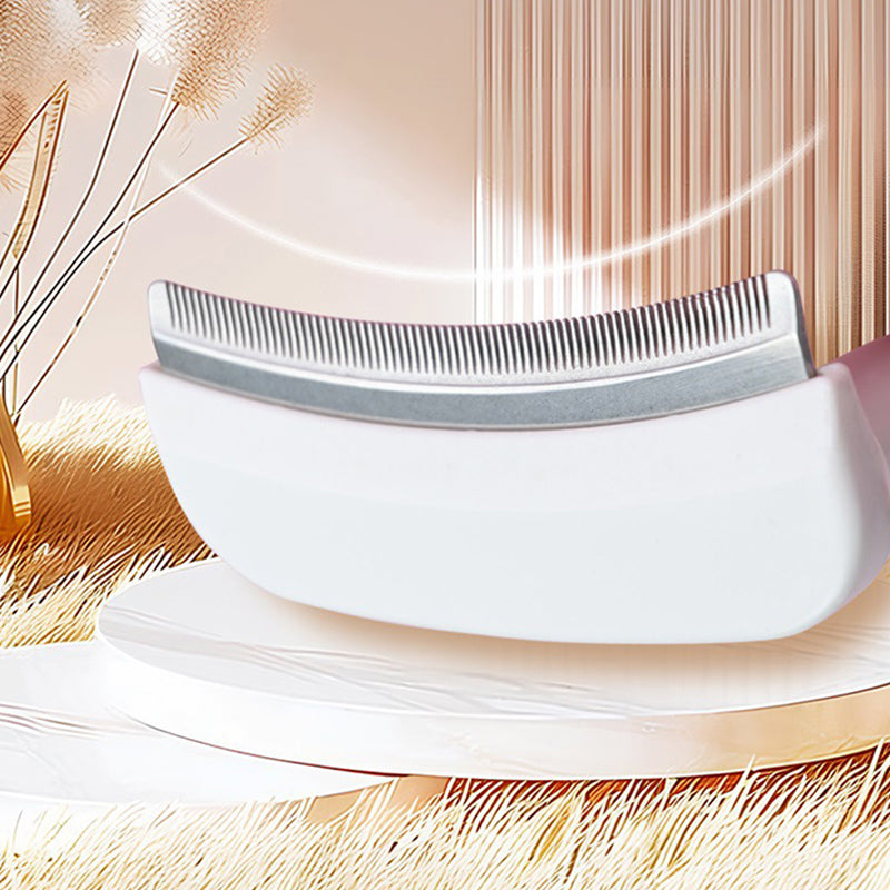 🐾 LIMITED-TIME 50% OFF! ✨ Pet Hair Removal Comb – Stainless Steel, Skin-Safe, Ergonomic 🌿