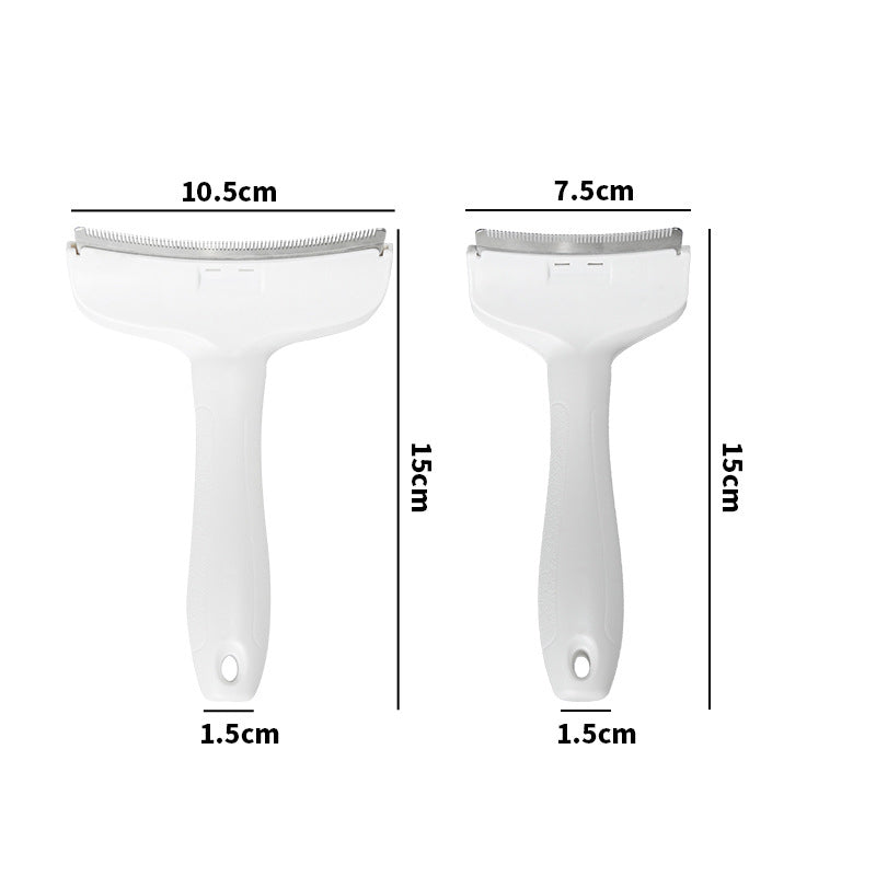 🐾 LIMITED-TIME 50% OFF! ✨ Pet Hair Removal Comb – Stainless Steel, Skin-Safe, Ergonomic 🌿