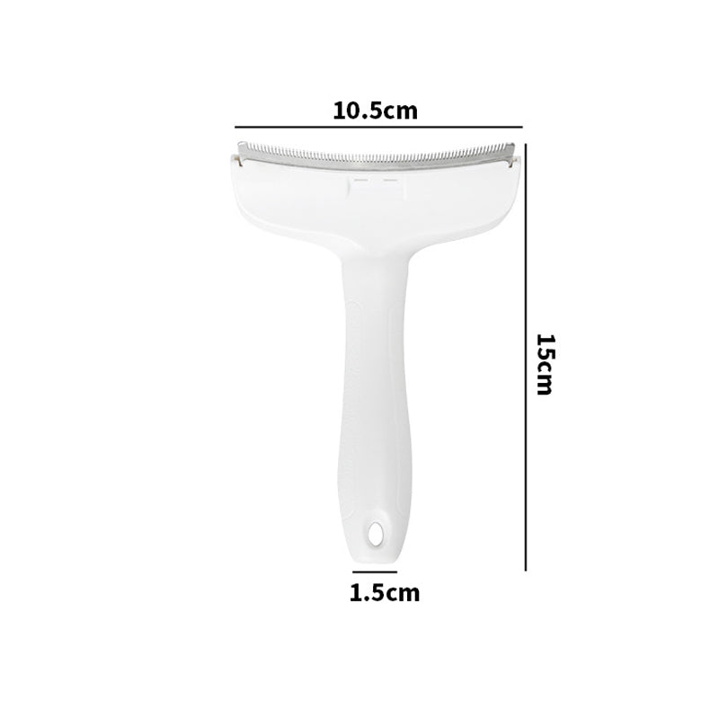 🐾 LIMITED-TIME 50% OFF! ✨ Pet Hair Removal Comb – Stainless Steel, Skin-Safe, Ergonomic 🌿