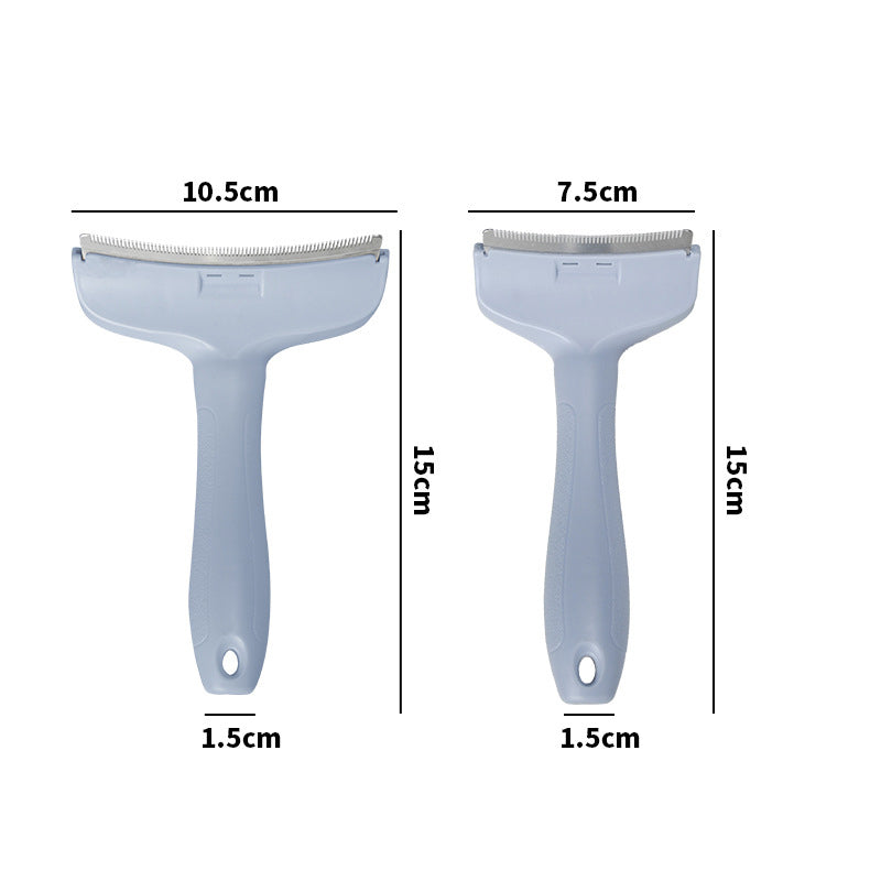 🐾 LIMITED-TIME 50% OFF! ✨ Pet Hair Removal Comb – Stainless Steel, Skin-Safe, Ergonomic 🌿