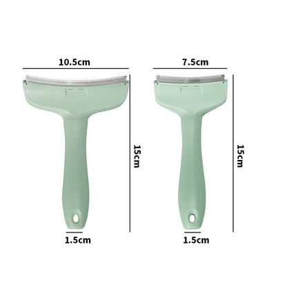 🐾 LIMITED-TIME 50% OFF! ✨ Pet Hair Removal Comb – Stainless Steel, Skin-Safe, Ergonomic 🌿