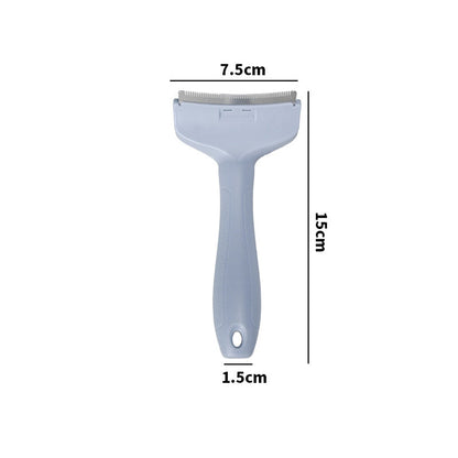 🐾 LIMITED-TIME 50% OFF! ✨ Pet Hair Removal Comb – Stainless Steel, Skin-Safe, Ergonomic 🌿