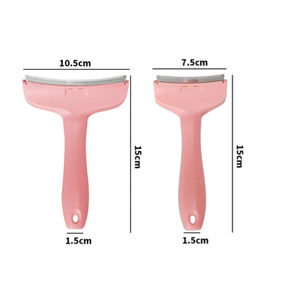 🐾 LIMITED-TIME 50% OFF! ✨ Pet Hair Removal Comb – Stainless Steel, Skin-Safe, Ergonomic 🌿