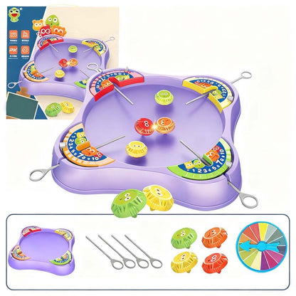 Kids' 4-Player Battle Spinning Top Toy Set