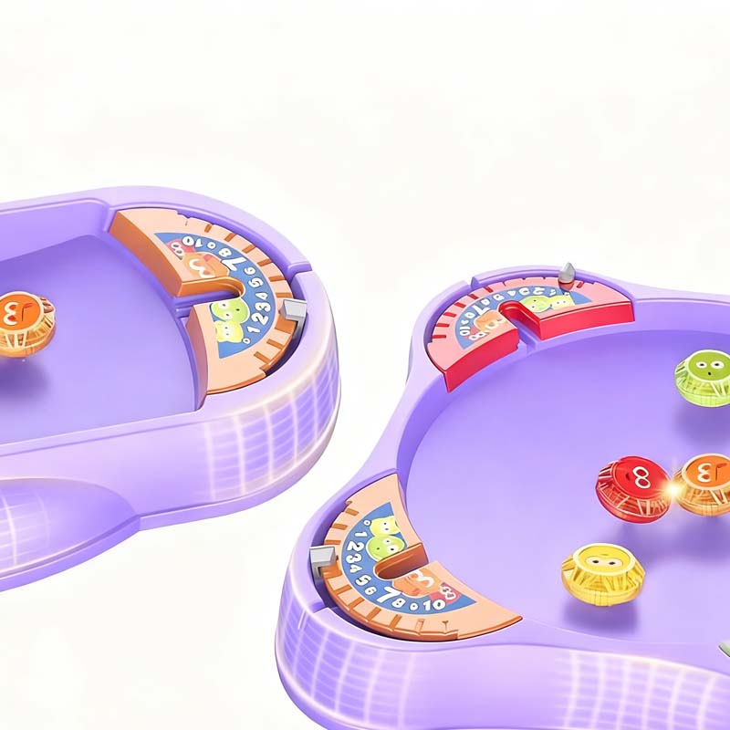 Kids' 4-Player Battle Spinning Top Toy Set