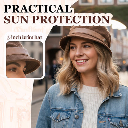 Retro Corduroy Bucket Hat