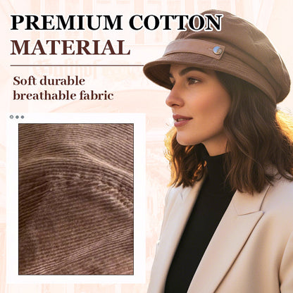 Retro Corduroy Bucket Hat