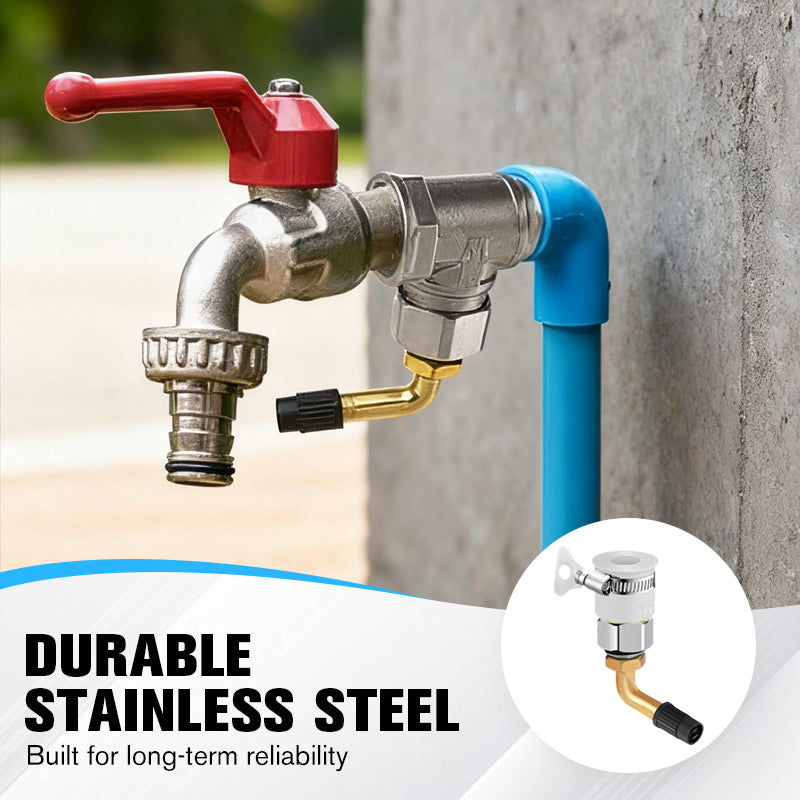 Universal Quick-Connect Anti-Freeze Air Valve for Taps