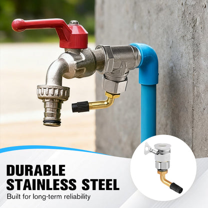 Universal Quick-Connect Anti-Freeze Air Valve for Taps