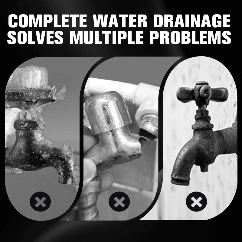 Universal Quick-Connect Anti-Freeze Air Valve for Taps